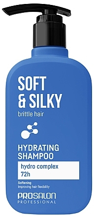 Увлажняющий шампунь для ломких волос - Prosalon Soft & Silky Hydrating Shampoo — фото N1