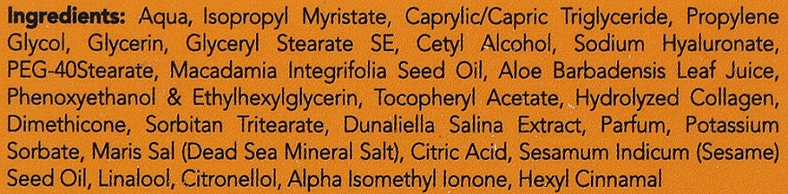 Ночной крем против морщин "Гиалуроновая кислота и макадамия" - Sea of Spa Bio Spa Hyaluronic Acid & Macadamia Oil Night Cream — фото N3