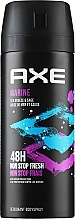 Духи, Парфюмерия, косметика Дезодорант-спрей - Axe Marine Deodorant Spray