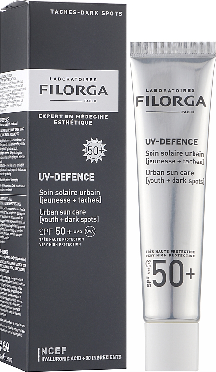 Сонцезахисний крем для обличчя - Filorga Uv-Defence Sun Care SPF50+ — фото N2