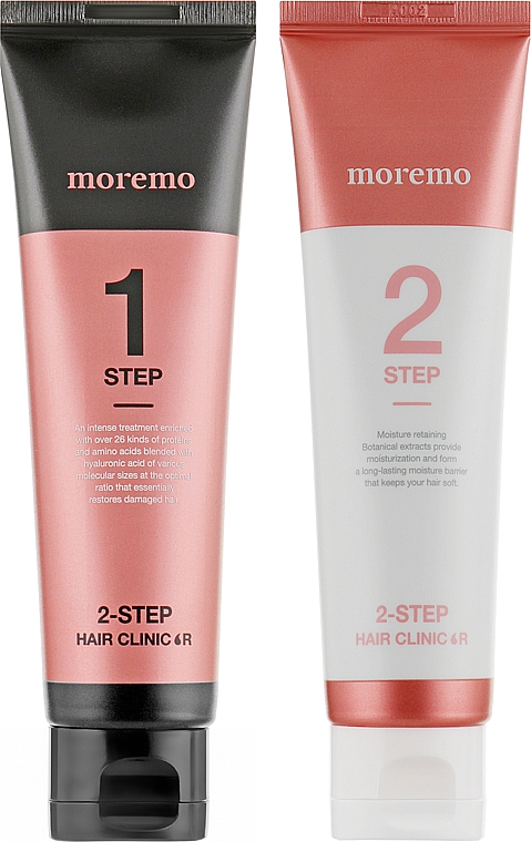Двоетапний засіб для відновлення волосся - Moremo 2 Step Hair Clinic R — фото N2