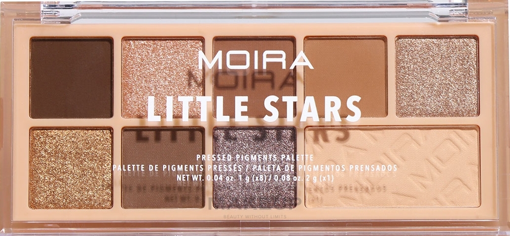 Тени для век - Moira On The Go Pressed Pigment Palette  — фото 02 - Little Stars