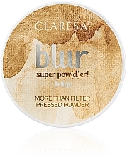 Пресована пудра - Claresa Blur Super Pow(d)er More Than Filter Pressed Powder — фото N3