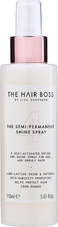 Спрей для волосся - The Hair Boss The Semi Permanent Shine Spray — фото N1