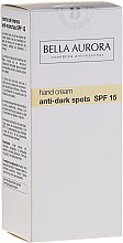 Парфумерія, косметика Антипігментний крем для рук - Bella Aurora M7 Anti Dark Spots Hand Cream SPF15