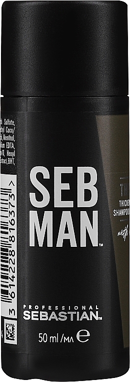 Шампунь для объема тонких волос - Sebastian Professional Seb Man The Boss Thickening Shampoo — фото N4