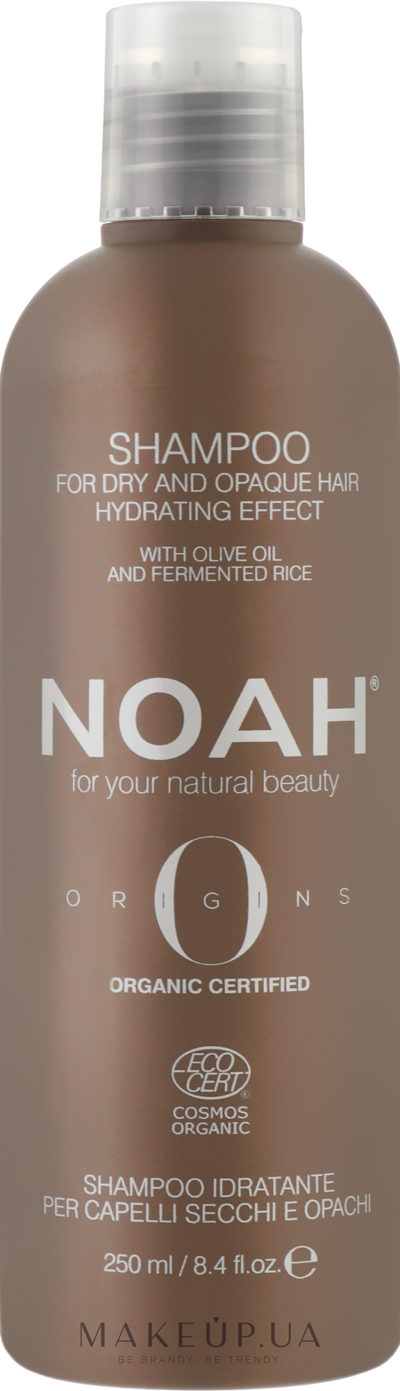 Зволожувальний шампунь для сухого волосся - Noah Origins Hydrating Shampoo For Dry Hair — фото 250ml