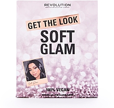 Набор, 7 продуктов - Makeup Revolution Get The Look: Soft Glam Makeup Gift Set — фото N3