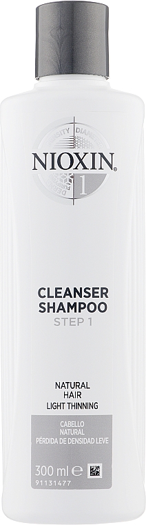 Очищающий шампунь - Nioxin Thinning Hair System 1 Cleanser Shampoo