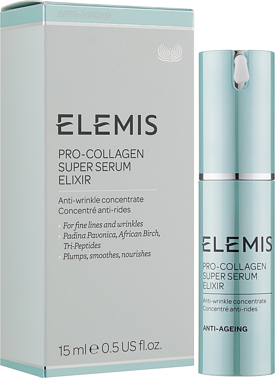 Суперсироватка "Еліксир для обличчя" - Elemis Pro Collagen Super Serum Elixir — фото N2