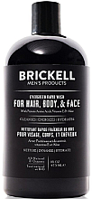 Парфумерія, косметика Гель для душу й тіла 3 в 1 "Evergreen" - Brickell Men's Products Rapid Wash