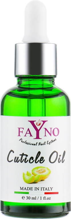 Олія для кутикули "Диня" - Fayno Cuticle Oil — фото N1