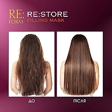Маска для восстановления волос - Re:form Re:store Filling Mask — фото N6