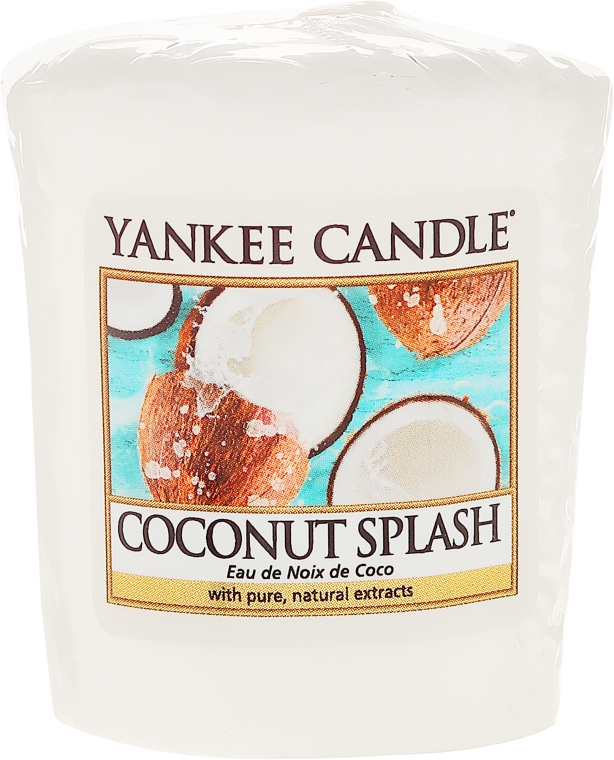 Ароматична свічка у банці - Yankee Candle Coconut Splash — фото N1