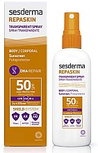 Духи, Парфюмерия, косметика Спрей для тела - SesDerma Laboratories Repaskin Transparent Spray