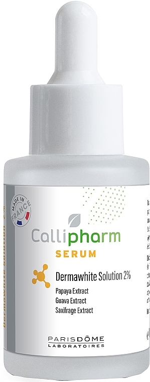 Освітлювальна сироватка для обличчя - Callipharm Serum Dermawhite Solution 2% — фото N2
