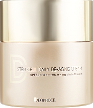 Крем DD солнцезащитный антивозрастной - Deoproce Stem Cell Daily-aging Cream  — фото N2