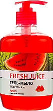 Духи, Парфюмерия, косметика Гель-мыло с глицерином "Арбуз" - Fresh Juice Watermelon