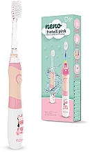 Электрическая зубная щетка 6+, розовая - Neno Fratelli Pink — фото N2