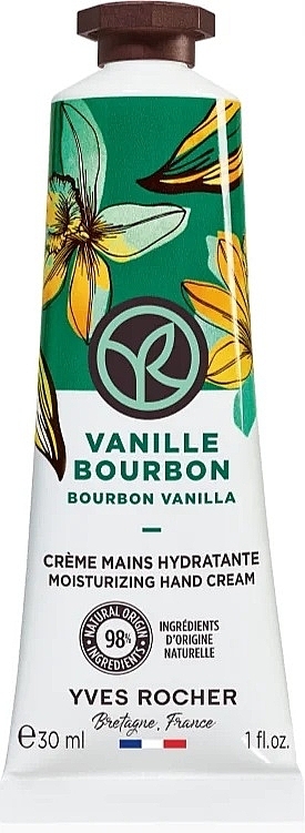 Крем для рук "Бурбонская ваниль" - Yves Rocher Bourbon Vanilla Moisturizing Hand Cream — фото N1