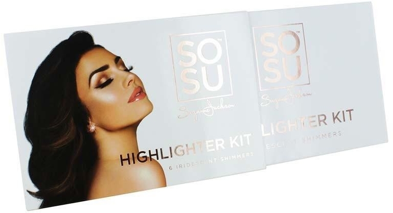Палетка хайлайтеров для лица - Sosu by SJ Highlighter Kit — фото N2