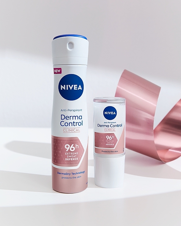 Шариковый дезодорант - NIVEA Derma Dry Control Maximum Antiperspirant — фото N8