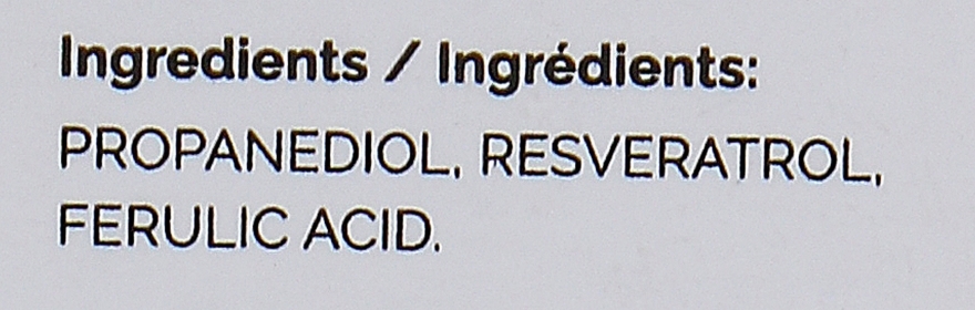 Сыворотка с ресвератролом 3% + с феруловой кислотой 3% - The Ordinary Resveratrol 3% + Ferulic Acid 3% — фото N4
