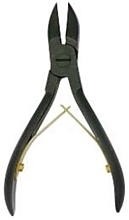 Парфумерія, косметика Кусачки для нігтів - Accuram Instruments Nail Nipper Black Chrome Plated 10cm, 12cm