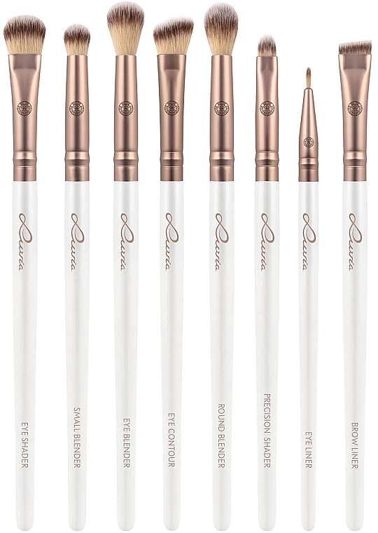 Набор кистей для макияжа, 12 шт - Luvia Cosmetics Prime Vegan Pro Brush Set — фото N3