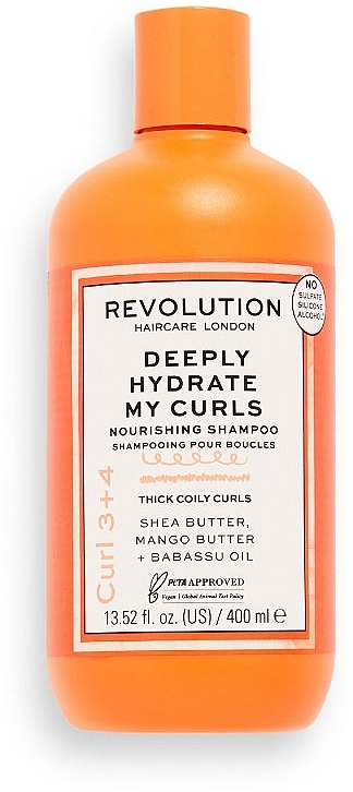 Живильний шампунь для кучерявого волосся - Revolution Haircare Deeply Hydrate My Curls — фото N1