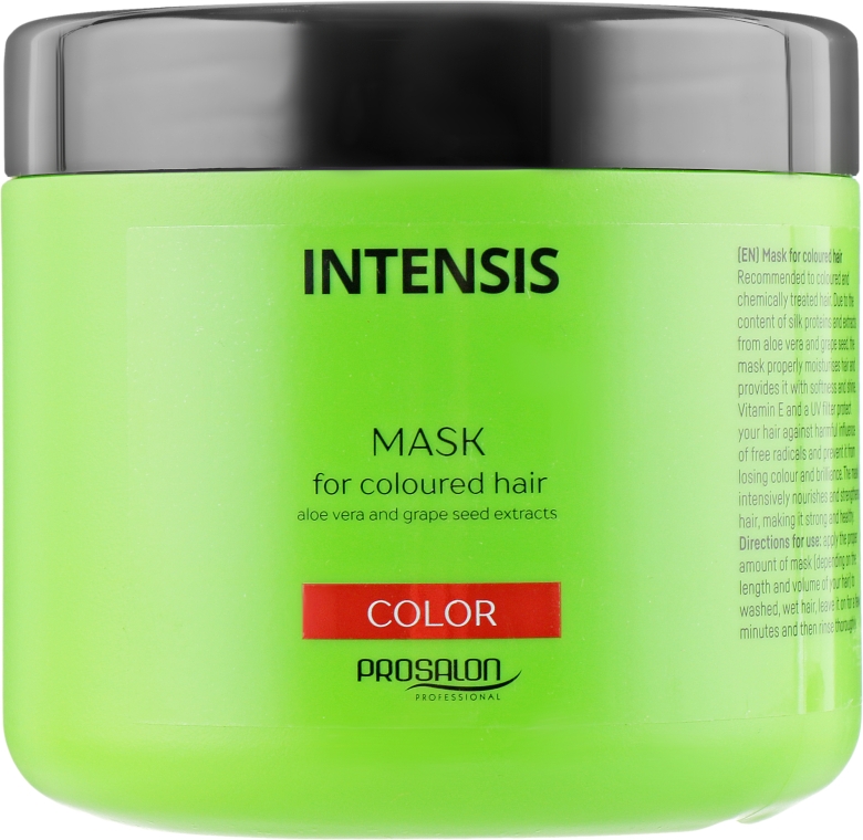 Маска для окрашенных волос - Prosalon Intensis Color Hair Mask For Coloured Hair — фото N1