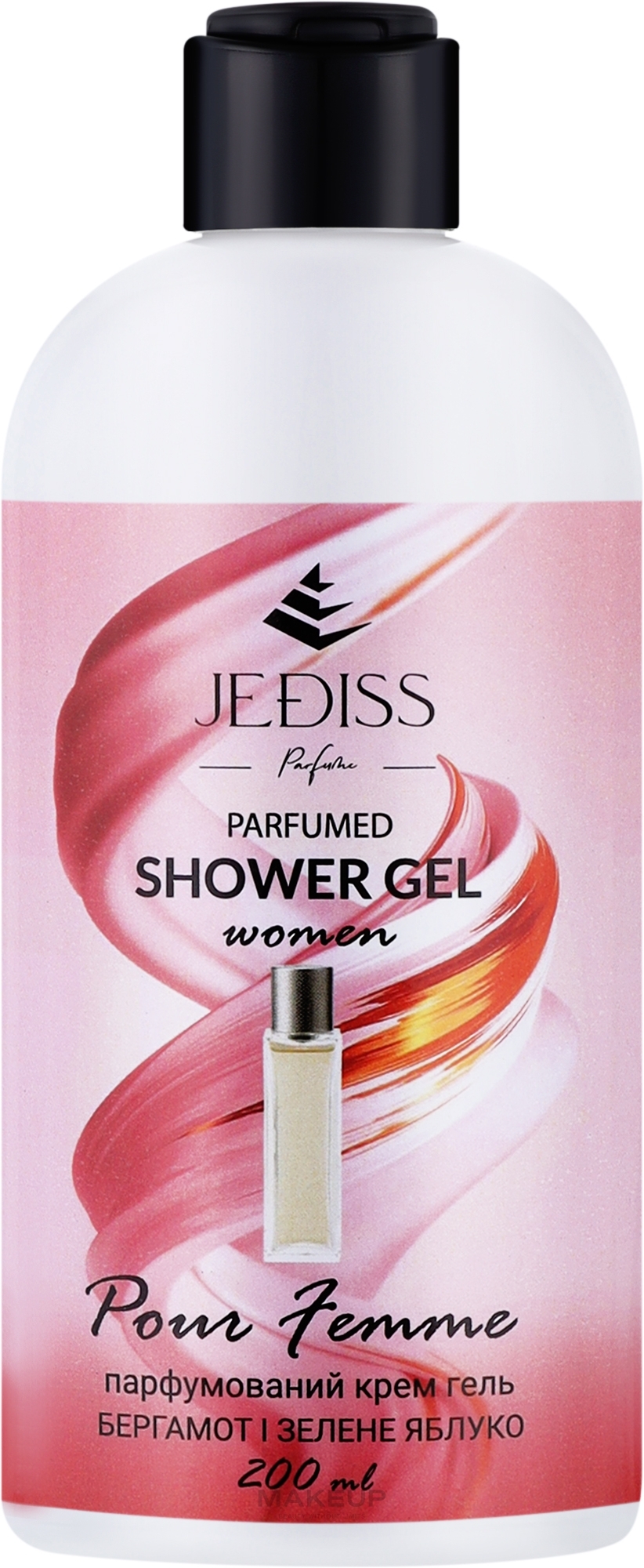 Парфюмированный гель для душа "Pour Femme" - Jediss Perfumed Shower Gel — фото 200ml