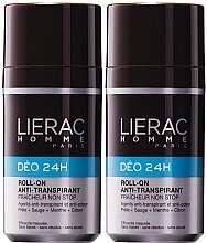 Духи, Парфюмерия, косметика Набор - Lierac Homme (deo/2x50ml)