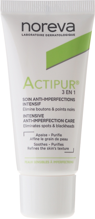 Уход 3в1 для проблемной кожи - Noreva Actipur Intensive Anti-Imperfection Care 3in1 — фото N2