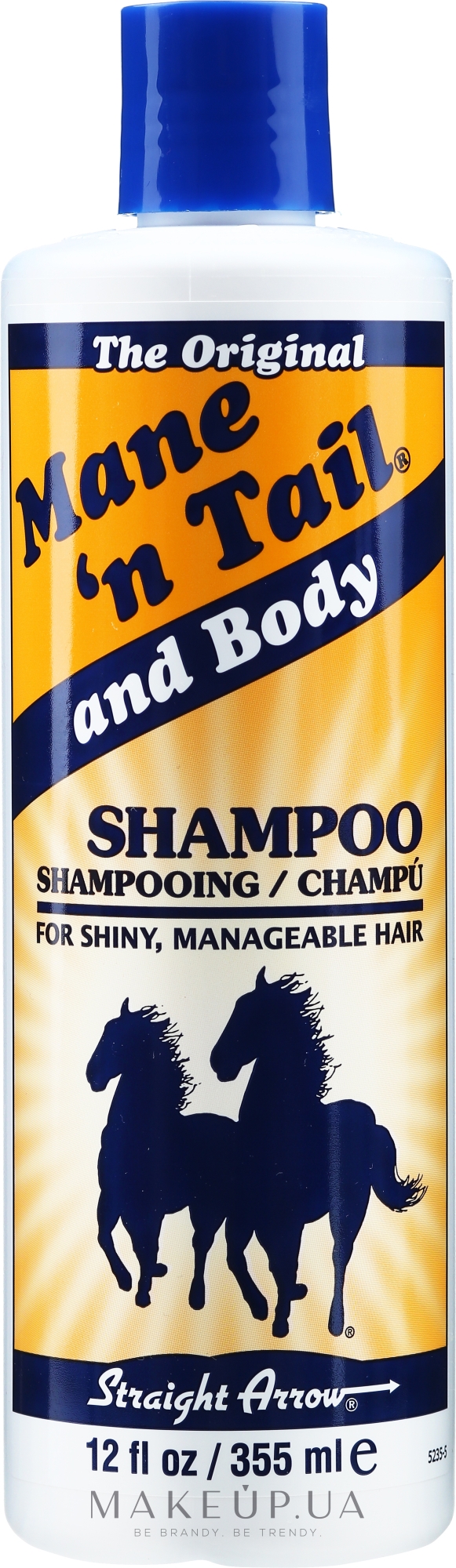 Шампунь для волос и тела 2 в 1 - Mane 'n Tail The Original Shampoo — фото 355ml
