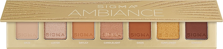 Палетка теней - Sigma Beauty Ambiance Mini Eyeshadow Palette — фото N1