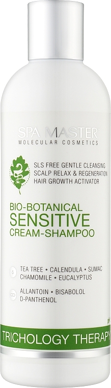 Шампунь для сухой и чувствительной кожи головы - Spa Master Bio-Botanical Sensitive Shmampoo — фото N1