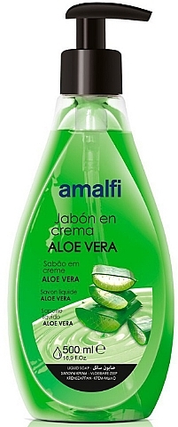 Крем-мило для рук "Алое Віра" - Amalfi Aloe Vera Hand Washing Soap — фото N1
