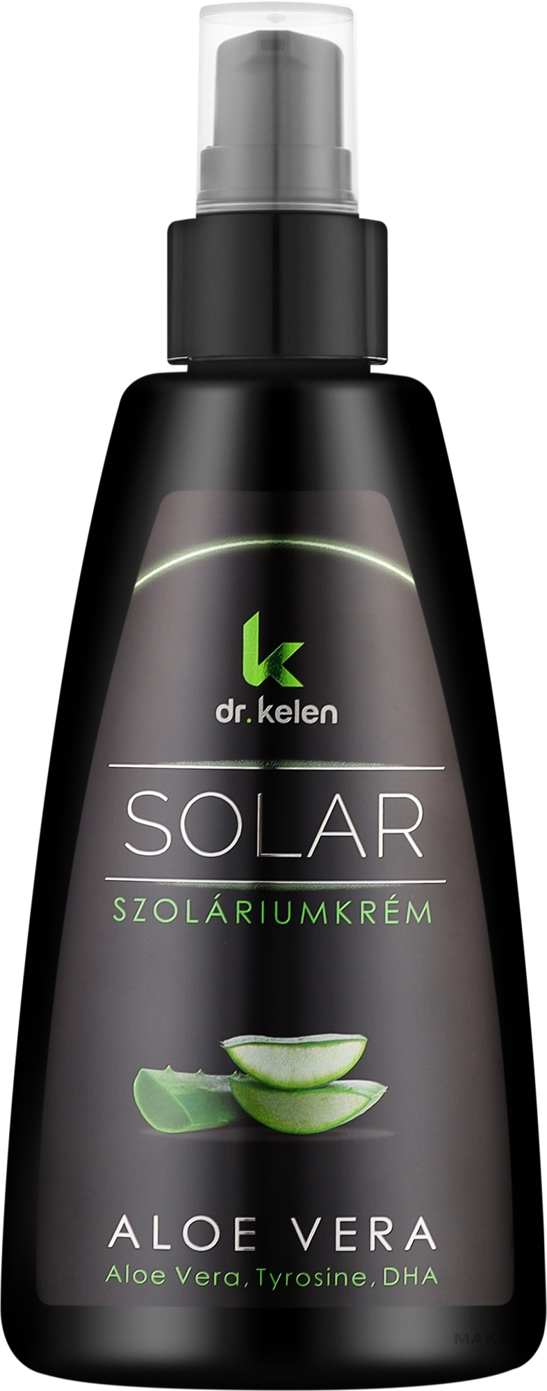 Крем для солярия "Интенсивное увлажнение" - Dr.Kelen Solar Aloe Vera — фото 150ml