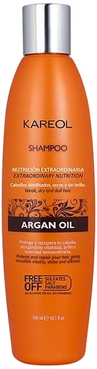 Шампунь для волос с аргановым маслом - Kareol Argan Oil Shampoo — фото N1