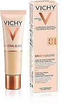 Vichy Mineralblend Cream - Зволожувальний тональний крем  — фото N2