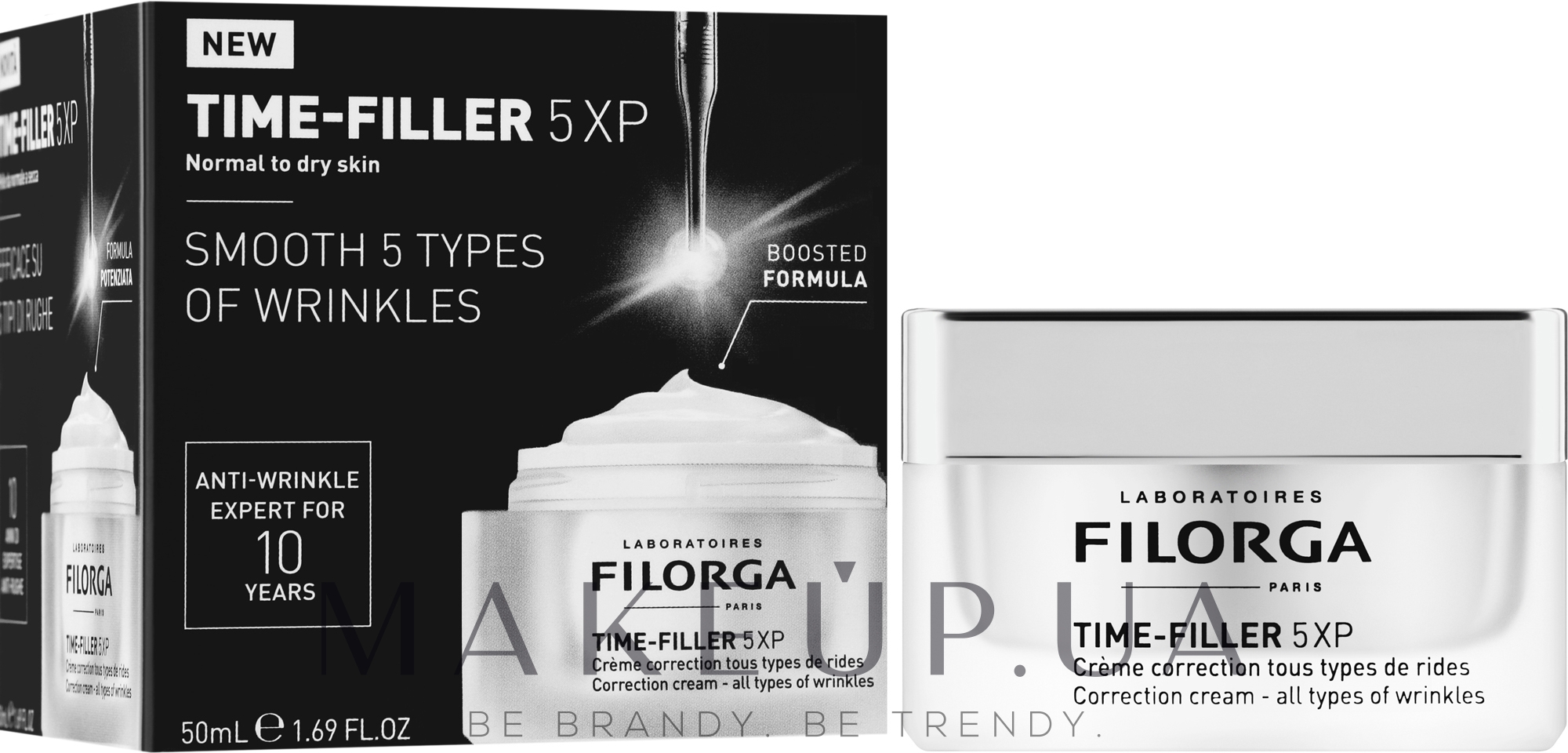 Крем для лица против морщин - Filorga Time-Filler 5XP Correcting Cream — фото 50ml