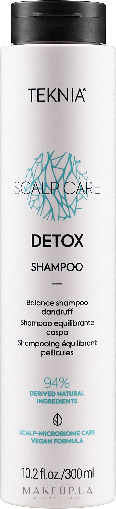 Мицеллярный шампунь против сухой и жирной перхоти - Lakme Teknia Scalp Care Detox Shampoo — фото 300ml