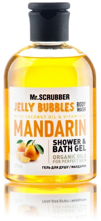 Гель для душу "Mandarin" - Mr.Scrubber Jelly Bubbles Shower & Bath Gel — фото N2