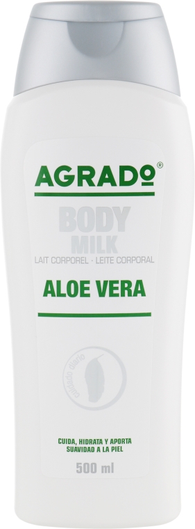 Молочко для тіла, з алое вера  - Agrado Aloe Vera Body Milk — фото N1