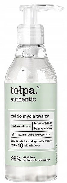 Набор - Tolpa Authentic (cl/gel/195ml + f/cr/40ml) — фото N2