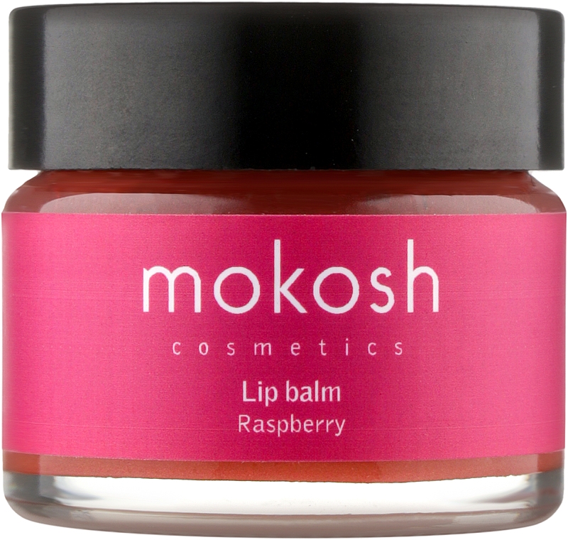 Бальзам для губ "Малина" - Mokosh Cosmetics Lip Balm Raspberry — фото N2