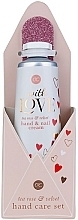 Духи, Парфюмерия, косметика Набор - Accentra With Love Hand Care Set (h/cr/30ml + nail/file/1pcs)