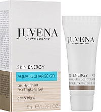Увлажняющий гель для лица - Juvena Skin Energy Aqua Recharge Gel (пробник) — фото N2