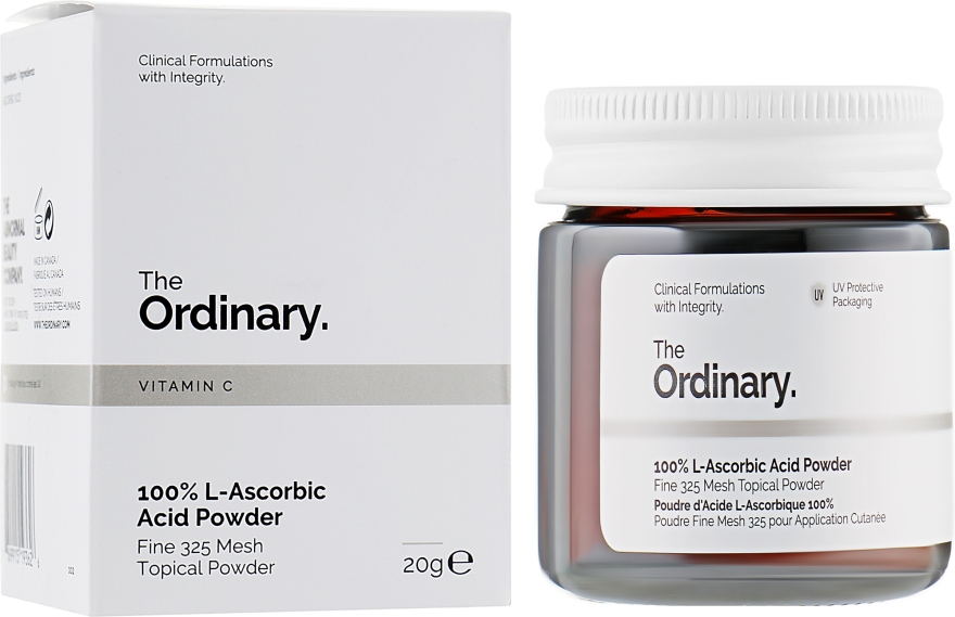 Витамин С в порошке - The Ordinary 100% L-Ascorbic Acid Powder — фото N2